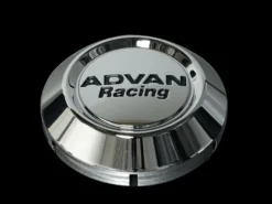 Advan 73mm Låg Centrumkåpa - Krom
