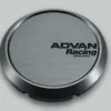 Advan 73mm Platt Centrumkåpa - Hyper Svart