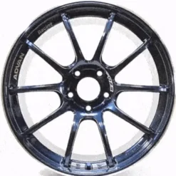 Advan RZII 19x9,5 +50 5-120 Racing Indigo Blå Fälg