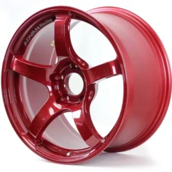 Advan TC4 18x9,5 +45 5-100 Candy Racing Red Fälg