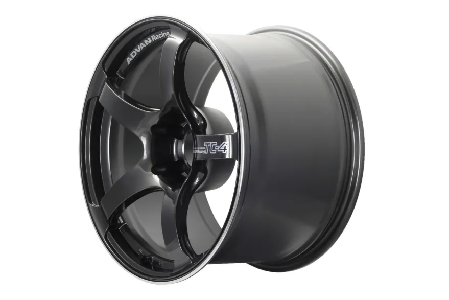 Advan TC4 18x9,5 +12 5-114,3 Racing Gunmetallic & Ring Fälg