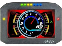 AEM CD-7G Carbon Digital Dash Flat Panel (Utan Logger / Med GPS)