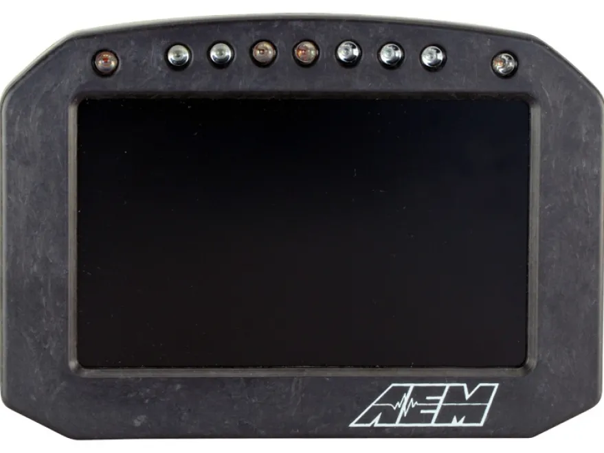 AEM CD-5G Carbon Digital Dash Flat Panel (Utan Logger / Med GPS)