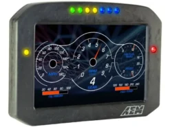AEM CD-7LG Carbon Digital Dash Flat Panel (Med Logger / Med GPS)