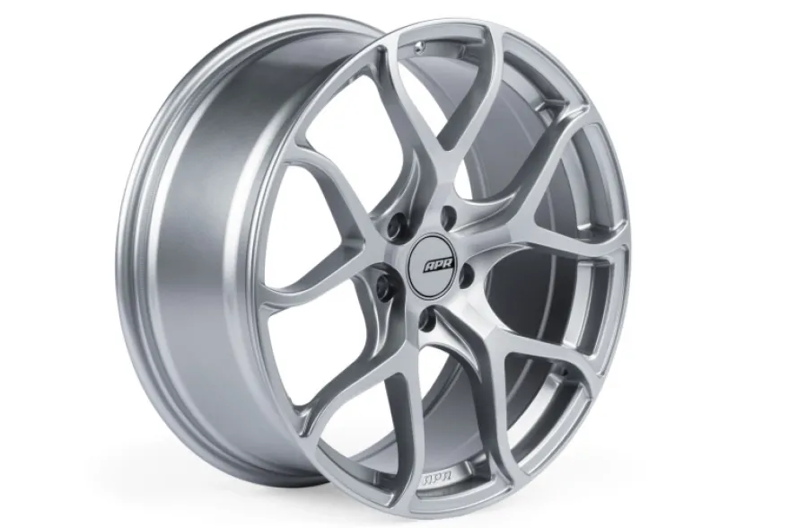 A01 Flow Formed Fälg 19x8.5 5x112 ET45 Navhål 66.5mm Hyper Silver APR