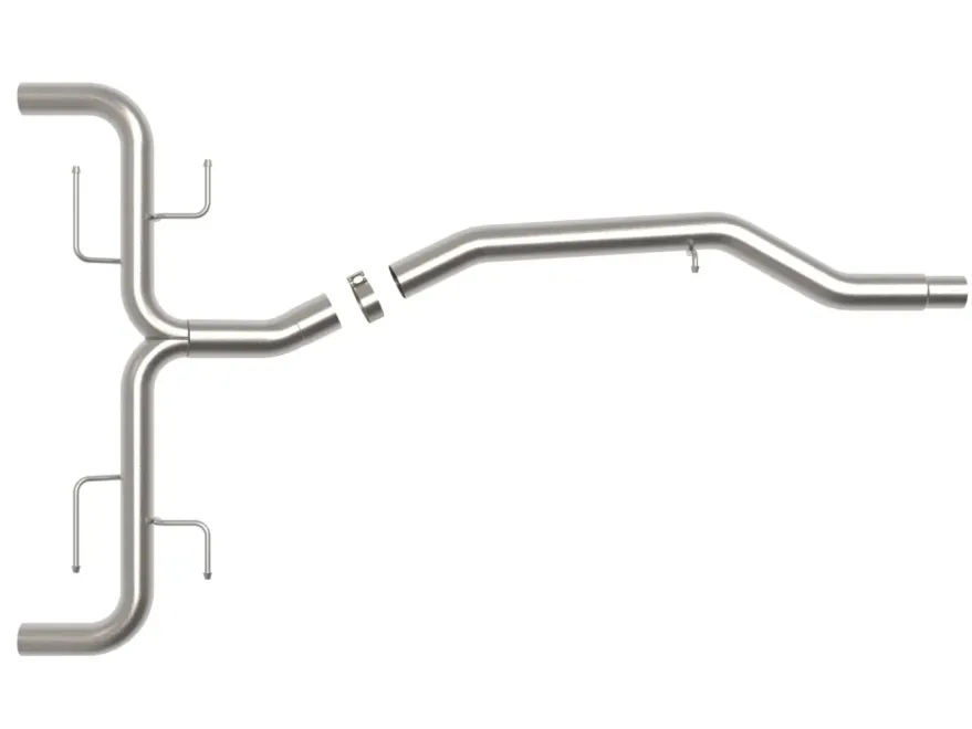 Alfa Romeo Giulia 2017-2024 L4-2.0L (t) Mach Force-Xp 2in to 2-1/2in 304SS Axle-Back Sportavgassystem aFe Power