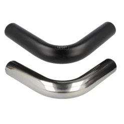 Aluminiumböj 90° Svart / Silver QSP Products