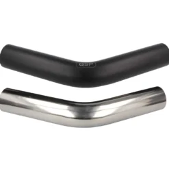 Aluminiumböj 45° Svart / Silver QSP Products