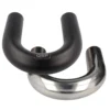 Aluminiumböj 180° Svart / Silver QSP Products