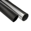 Aluminiumrör Rak - Silver / Svart QSP Products