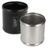 Aluminiumskarv (75mm Lång) Svart / Silver QSP Products