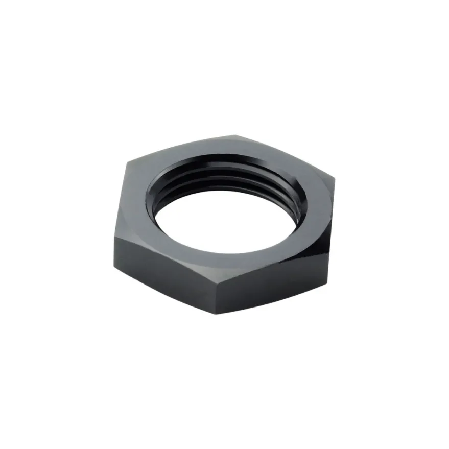 AN06 - AN06 Bulkhead Slangadapter & Låsmutter - SvartT7 Design