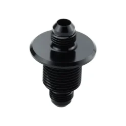 AN06 - AN06 Bulkhead Slangadapter & Låsmutter - SvartT7 Design