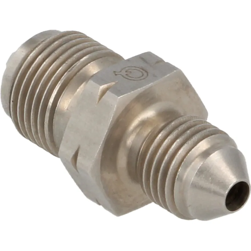 AN3-M12x1,0 Konvex Adapter Rostfritt Hane / Hane QSP