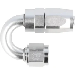180° AN10 Slangände - Silver QSP