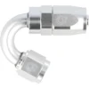 150° AN6 Slangände - Silver QSP