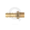 Anslutning 10mm - 1/4npt - Mässing QSP