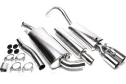 Audi 80 89, 8A,B3 1986- 1991 Rostfritt Sportavgassystem Catback TA Technix