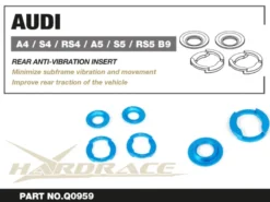 AUDI A4/S4/RS4/A5/S5/RS5 B9 16- Insats Bakre Subframe Hardrace