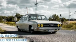 Audi 100 (C1, F104) 1970 - 1973 Luftfjädring Fjäderbenskit TA Technix
