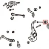 Audi Främre Länkarmsbussningar Bakre 64.6mm Hardrace
