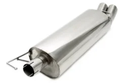 Audi /Seat / VW A3, Leon,Golf IV A3 Typ 8L, / Leon, Typ 1M, / Golf IV, Typ 1J 1996-2005 Bakre ljuddämpare med 2x76mm DTM-Utblås TA Technix
