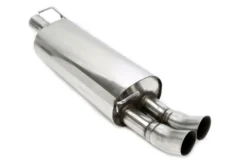 Audi /Seat / VW A3, Leon,Golf IV A3 Typ 8L, / Leon, Typ 1M, / Golf IV, Typ 1J 1996-2005 Bakre ljuddämpare med 2x76mm DTM-Utblås TA Technix