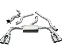 Audi S3 (8V) (5-dörrars) Quattro 13- Turboback-sportavgassystem (Med Sportkatalysator & Ej Ljuddämpat) Cobra Sport