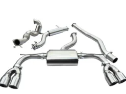 Audi S3 (8V) (5-dörrars) Quattro 13- Turboback-sportavgassystem (Med Sportkatalysator & Ljuddämpare) Cobra Sport