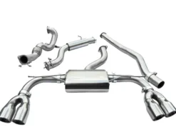 Audi S3 (8V) (5-dörrars) Quattro 13- Turboback-sportavgassystem (Med De-Cat & Ljuddämpare) Cobra Sport