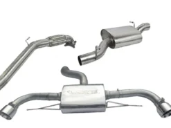 Audi TT 2.0 TFSI (Mk2) ¬†(Quattro) 12- Turboback-sportavgassystem (Med De-Cat & Ljuddämpare) Cobra Sport