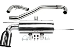 Audi / VW A3, Golf V, Golf Plus A3, Typ 8P, / Golf V, Typ 1K, / Golf Plus, Typ 1KP 2003-2013 Avgassystem Racing Rostfritt Stål TA Technix
