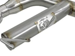 BMW 135i (E82/88) 2008-2013 N54/N55 MACHForce XP 3in. 304 Rostfritt Stål Axle-Back Sportavgassystem Polerade Utblås aFe Power