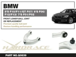 BMW 5-Serie F10/F11/GT F07 / 6-Serie F06/F12/F13/ 7-Serie F01/F02 Främre Övre Länkarmar Hardrace