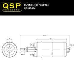 Bränslepump (404) QSP Products (Bensin)