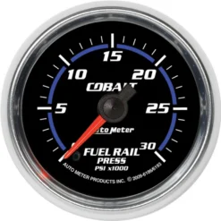 Bränsletrycksmätare (Fuelrail) (RAM 5.9L) 52mm 30KPSI (Digital Stepper-motor) COBALT