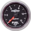 Bränsletrycksmätare 52mm 15PSI (Digital Stepper-motor) SPORT-COMP II