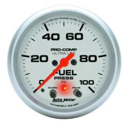Bränsletrycksmätare 66.7mm 100PSI (Digital Stepper-motor) Ultra-Lite