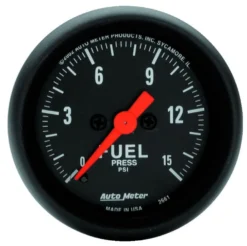 Bränsletrycksmätare 52mm 15PSI (Digital Stepper-motor) Z-SERIES