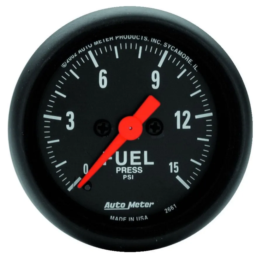 Bränsletrycksmätare 52mm 15PSI (Digital Stepper-motor) Z-SERIES
