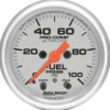 Bränsletrycksmätare 52mm 100PSI (Digital Stepper-motor) Ultra-Lite