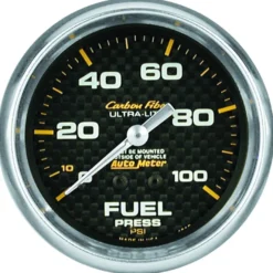 Bränsletrycksmätare 66.7mm 15PSI (Mekanisk) CARBON FIBER