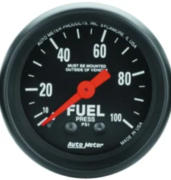 Bränsletrycksmätare Utvändig 52mm 100PSI (Mekanisk) Z-SERIES