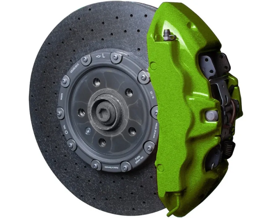 Bromsoksfärg Foliatec komplett paket performance green metallic