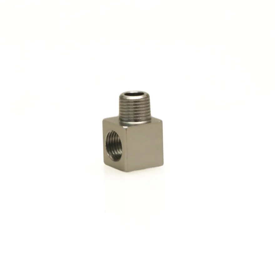 BTRnippel 1/8NPT Hane Till 1/8NPT Hona 90grader Turbosmart