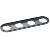 Bulkhead Plåtkit - Inline 4, Bakplatta & O-ringar - SvartT7 Design