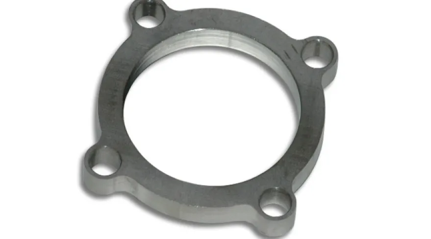 4 -Bults GT30/GT35 Utloppsfläns 2.5'' I.D. (1/2'' Tjock) T304 Rostfritt Stål Vibrant Performance