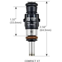 1150cc Shorty Extended Tip EV14 Spridare Grams Performance