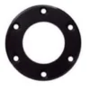 Centrumring Svart Borstad Aluminium Sparco