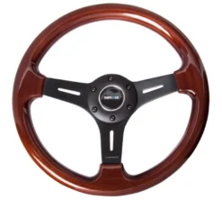 Classic Träratt 330mm 3-ekrad Mattsvart Centrum NRG